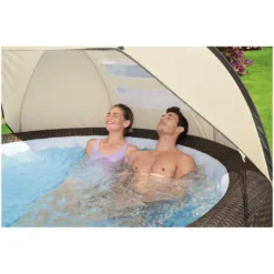 Lay-z Spa Detachable Hot Tub Canopy 28 Lay-z Spa Detachable Hot Tub Canopy -Blue Wave lay z spa detachable hot tub canopy 13