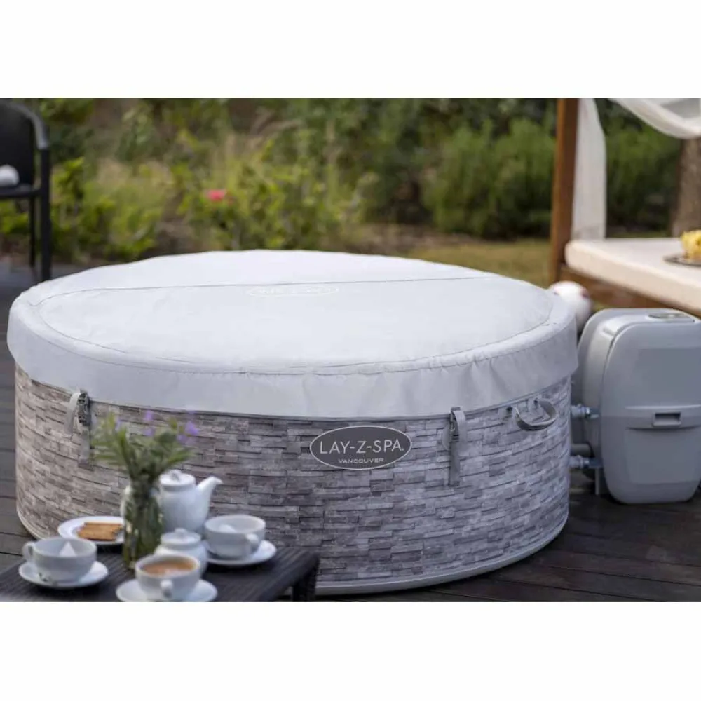 Lay-z Spa Vancouver AirJet Plus 155x60 Cm Inflatable Hot Tub 2 Lay-z Spa Vancouver AirJet Plus 155x60 Cm Inflatable Hot Tub - Image 2