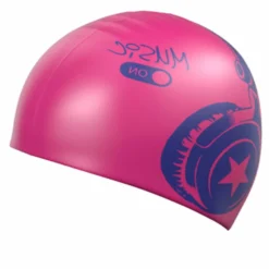 Music Swimming Cap -Blue Wave madwave music swimming cap 2