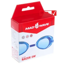Racer Swimming Goggles -Blue Wave madwave racer swimming goggles 6