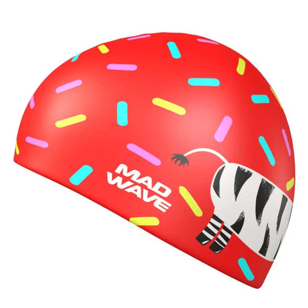 Zebra Junior Swimming Cap 3 Zebra Junior Swimming Cap - Image 3