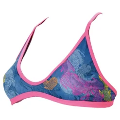 Fishes Bikini Top -Blue Wave miws fishes bikini top 2