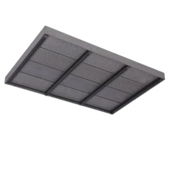 Wpc Solar Shower Floor Element Grey -Blue Wave ml design wpc solar shower floor element grey 2