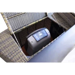 Octopus 193x73 Cm + Furniture 5 Pieces Inflatable Jacuzzi With External Panels -Blue Wave netspa octopus 193x73 cm furniture 5 pieces inflatable jacuzzi with external panels 18