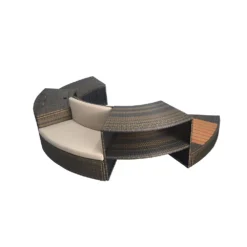 Vita 156x70 Cm + Furniture Inflatable Jacuzzi With External Panels -Blue Wave netspa vita 156x70 cm furniture inflatable jacuzzi with external panels 2