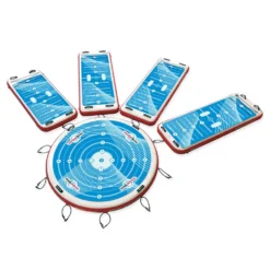 Poolmat Aquatic Platform -Blue Wave poolbiking poolmat aquatic platform 1