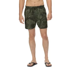 Regatta Loras Leaf Print Swimming Shorts