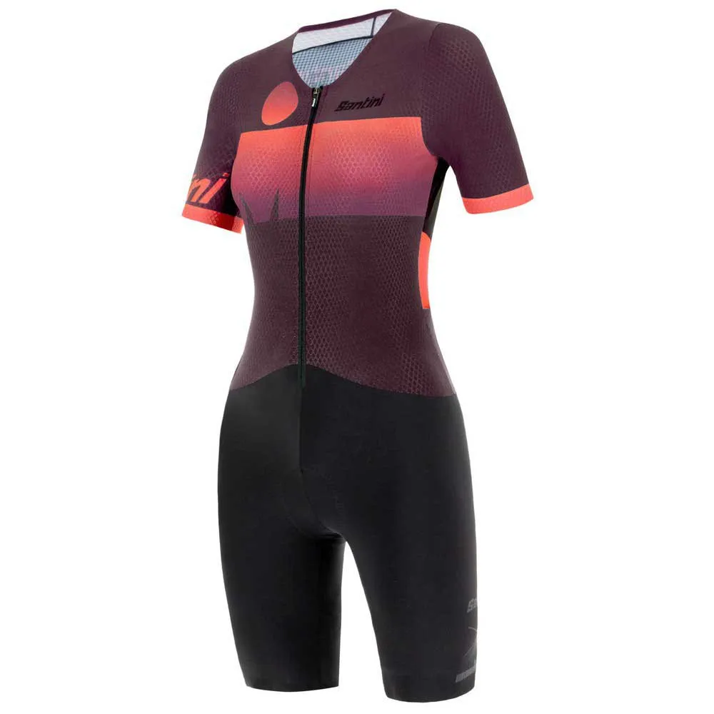 Santini Audax Short Sleeve Trisuit 3 Santini Audax Short Sleeve Trisuit - Image 3
