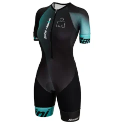 Santini Ikaika Short Sleeve Trisuit 5 Santini Ikaika Short Sleeve Trisuit -Blue Wave santini ikaika short sleeve trisuit 2