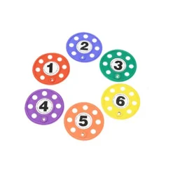 SOFTEE Discs With Holes 6 Units