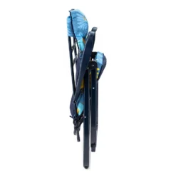 6 Position Folding Armchair 114x76x62cm -Blue Wave solenny 6 position folding armchair 114x76x62cm 7
