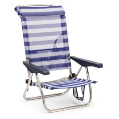 Low Folding Chair 4 Positions 83x77x60cm
