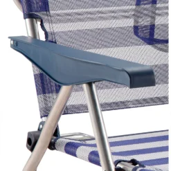Low Folding Chair 4 Positions 86x81x62cm -Blue Wave solenny low folding chair 4 positions 86x81x62cm 2