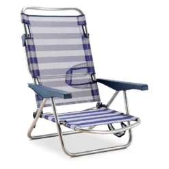 Low Folding Chair 4 Positions 86x81x62cm