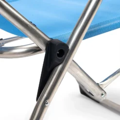 Relax Folding Sunbed 5-Position 114x75x63cm -Blue Wave solenny relax folding sunbed 5 position 114x75x63cm 5