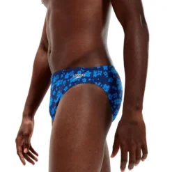 Speedo 5 Cm Allover Swimming Brief -Blue Wave speedo 5 cm allover swimming brief 5