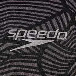 Speedo Allover Fixed Crossback Swimsuit -Blue Wave speedo allover fixed crossback swimsuit 7