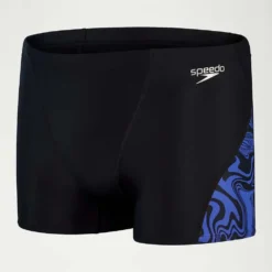 Speedo Allover V-Cut Boxer -Blue Wave speedo allover v cut boxer 2