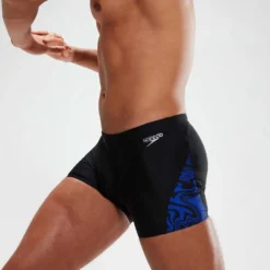 Speedo Allover V-Cut Boxer -Blue Wave speedo allover v cut boxer 5