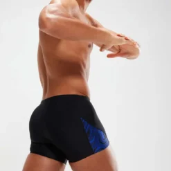 Speedo Allover V-Cut Boxer -Blue Wave speedo allover v cut boxer 6