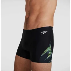 Speedo Allover V-Cut Swim Boxers -Blue Wave speedo allover v cut swim boxers 5