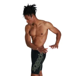 Speedo Boom Logo Placement Jammer -Blue Wave speedo boom logo placement jammer 3