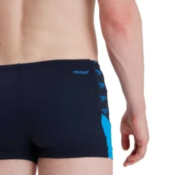 Speedo Boom Logo Splice Boxer -Blue Wave speedo boom logo splice boxer 5