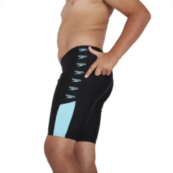 Speedo Boom Logo Splice Jammer -Blue Wave speedo boom logo splice jammer 3