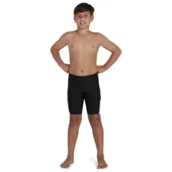 Speedo Boom Logo Splice Jammer -Blue Wave speedo boom logo splice jammer 4