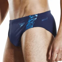 Speedo Boom Splice 7 Cm Swimming Brief -Blue Wave speedo boom splice 7 cm swimming brief 3