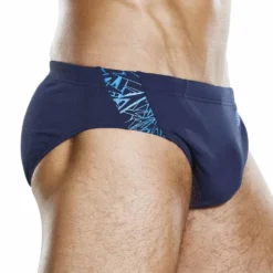 Speedo Boom Splice 7 Cm Swimming Brief -Blue Wave speedo boom splice 7 cm swimming brief 4