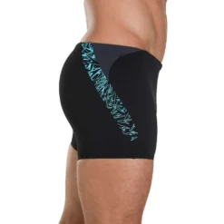Speedo Boom Splice Aquashort Swim Boxer -Blue Wave speedo boom splice aquashort swim boxer 4