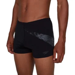 Speedo BoomStar Placement Swim Boxer -Blue Wave speedo boomstar placement swim boxer 7