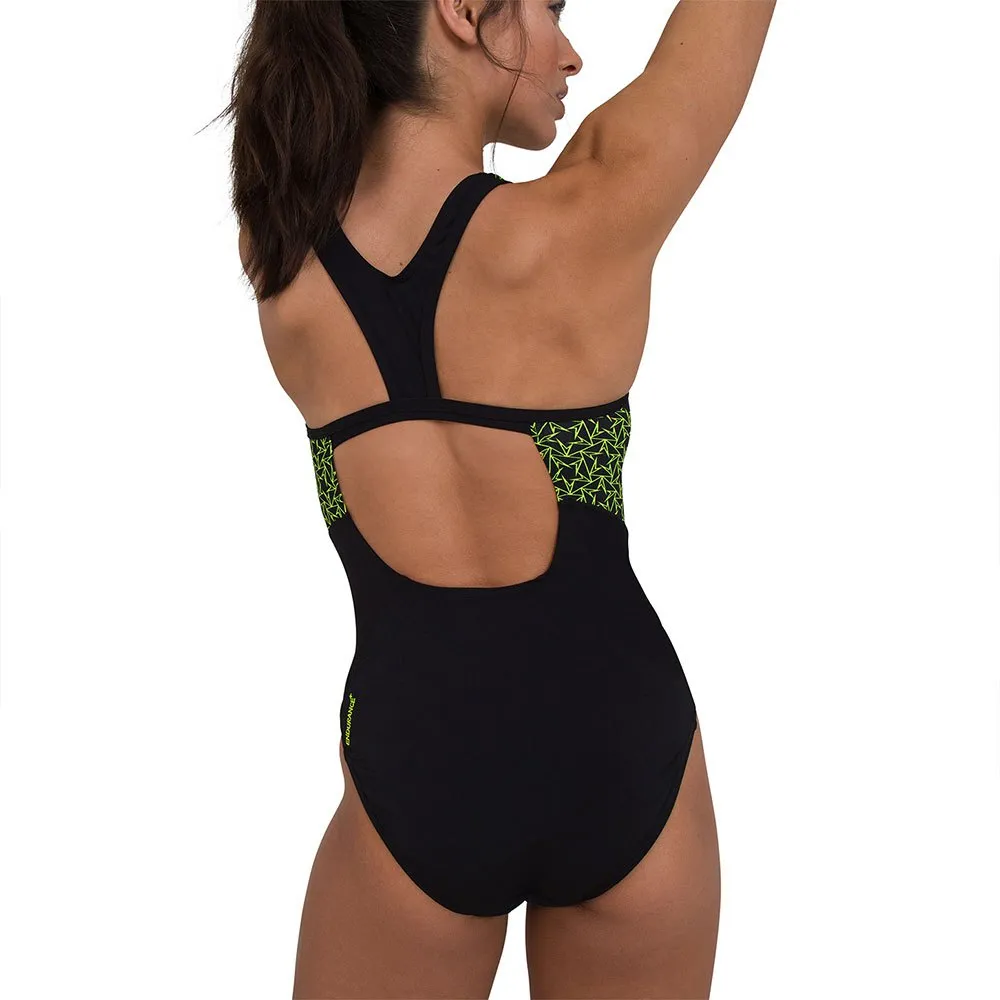 Speedo Boomstar Splice Flyback Swimsuit 3 Speedo Boomstar Splice Flyback Swimsuit - Image 3