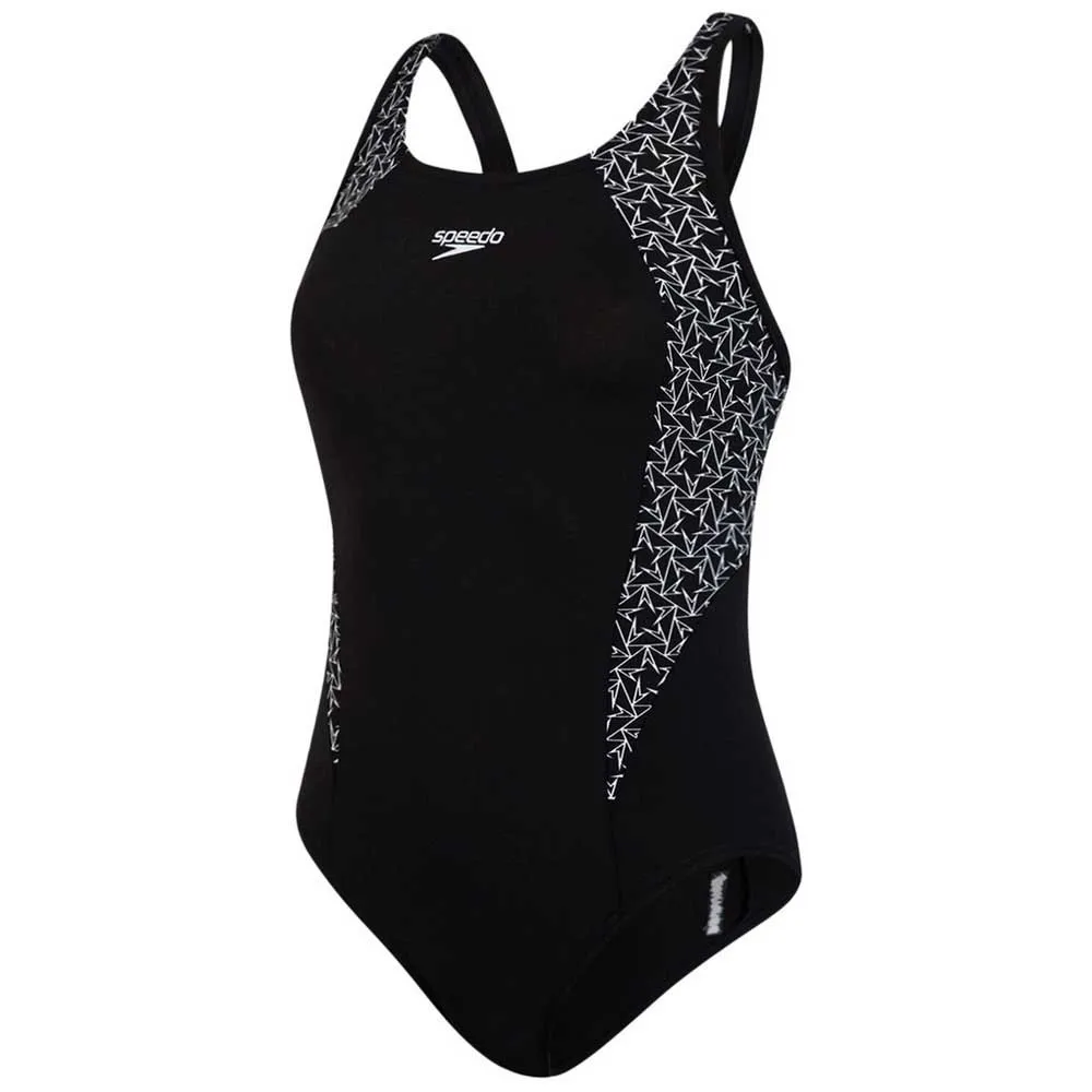 Speedo Boomstar Splice Flyback Swimsuit 1 Speedo Boomstar Splice Flyback Swimsuit