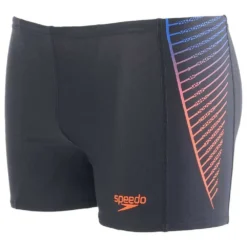 Speedo Colour Blend Placement Panel Aquashort Swim Boxer -Blue Wave speedo colour blend placement panel aquashort swim boxer 2