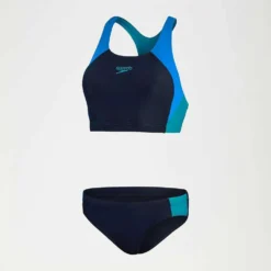Speedo Colourblock Splice Bikini -Blue Wave speedo colourblock splice bikini 2