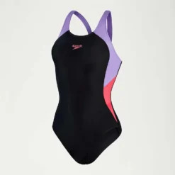 Speedo Colourblock Splice Muscleback Swimsuit 14 Speedo Colourblock Splice Muscleback Swimsuit -Blue Wave speedo colourblock splice muscleback swimsuit 2