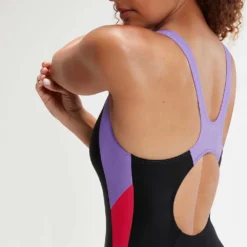 Speedo Colourblock Splice Muscleback Swimsuit 21 Speedo Colourblock Splice Muscleback Swimsuit -Blue Wave speedo colourblock splice muscleback swimsuit 9