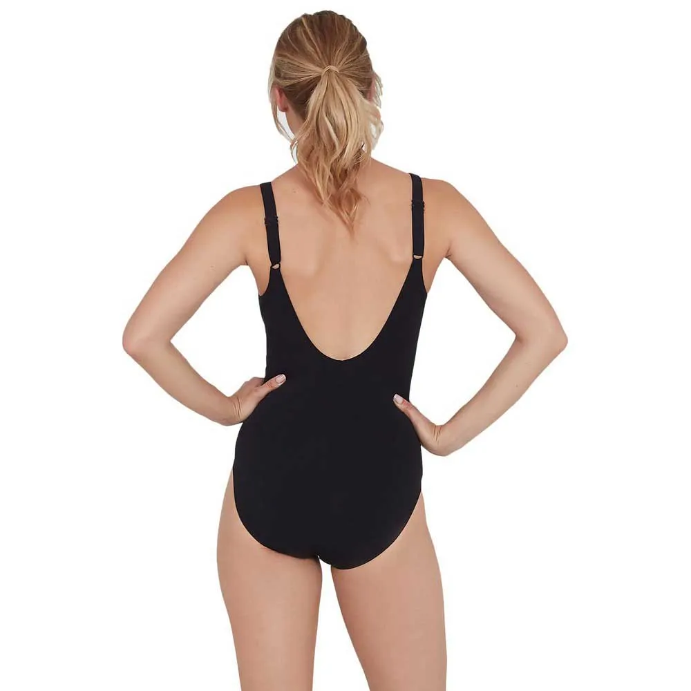 Speedo ContourLustre Printed Swimsuit 2 Speedo ContourLustre Printed Swimsuit - Image 2