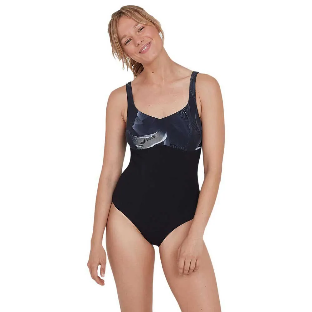 Speedo ContourLustre Printed Swimsuit 1 Speedo ContourLustre Printed Swimsuit
