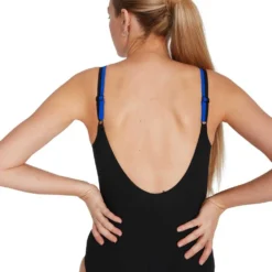 Speedo Contourluxe Solid Shaping Swimsuit -Blue Wave speedo contourluxe solid shaping swimsuit 5