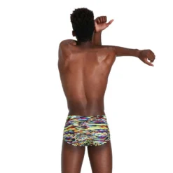 Speedo Digi Interference V 17cm Club Training Allover Swimming Brief -Blue Wave speedo digi interference v 17cm club training allover swimming brief 4