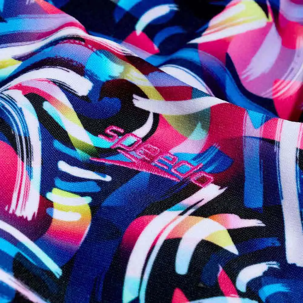 Speedo Digital Allover Leaderback Swimsuit 3 Speedo Digital Allover Leaderback Swimsuit - Image 3