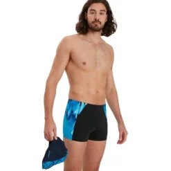Speedo ECO Endurance+ Splice Boxer -Blue Wave speedo eco endurance splice boxer 3