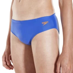 Speedo Essential Logo Swimming Brief 11 Speedo Essential Logo Swimming Brief -Blue Wave speedo essential logo swimming brief 5