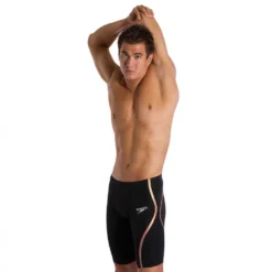 Speedo Fastskin LZR Pure Intent High Waist Jammer -Blue Wave speedo fastskin lzr pure intent high waist jammer 3