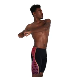 Speedo Fastskin LZR Pure Intent High Waisted Jammer -Blue Wave speedo fastskin lzr pure intent high waisted jammer 4