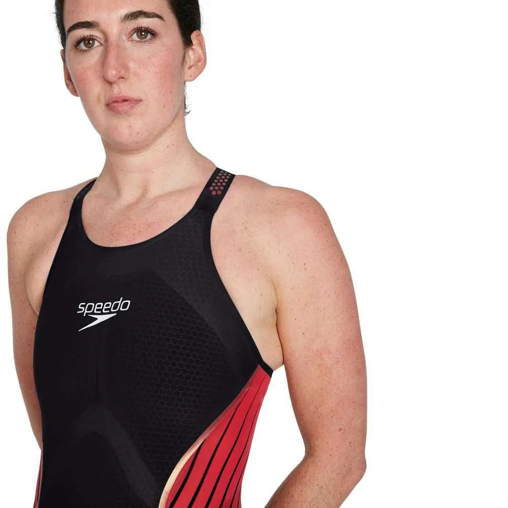 Speedo Fastskin LZR Pure Intent Openback Kneeskin Competition Swimsuit 4 Speedo Fastskin LZR Pure Intent Openback Kneeskin Competition Swimsuit - Image 4