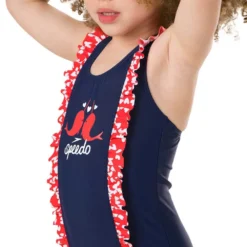 Speedo Frill Swimsuit -Blue Wave speedo frill swimsuit 5